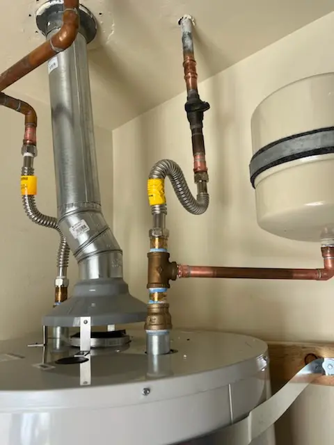 Water heater installation and plumbing repair in Harrison West